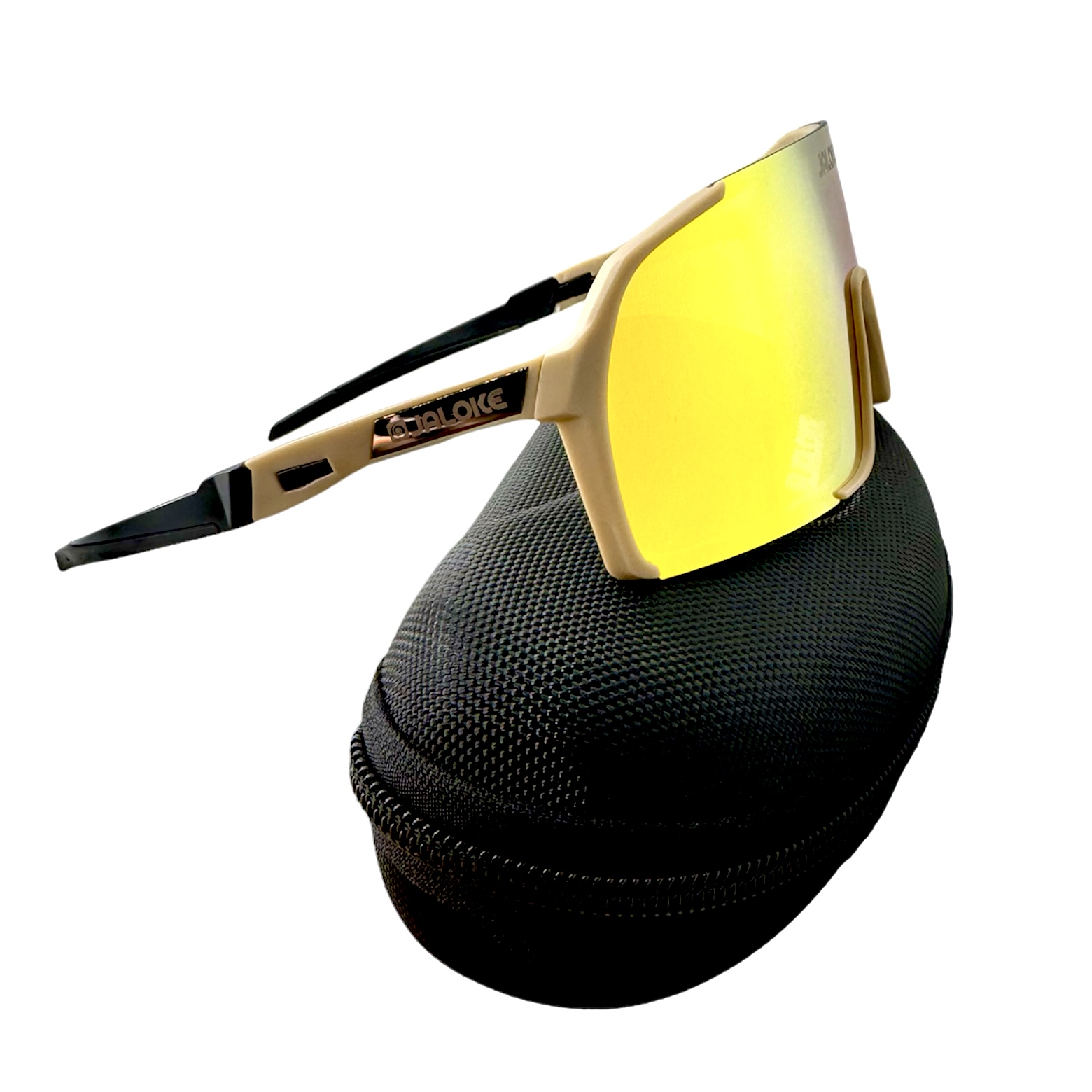 Gafas de sol Jaloke Cyclone pro racer gold - Imagen 3